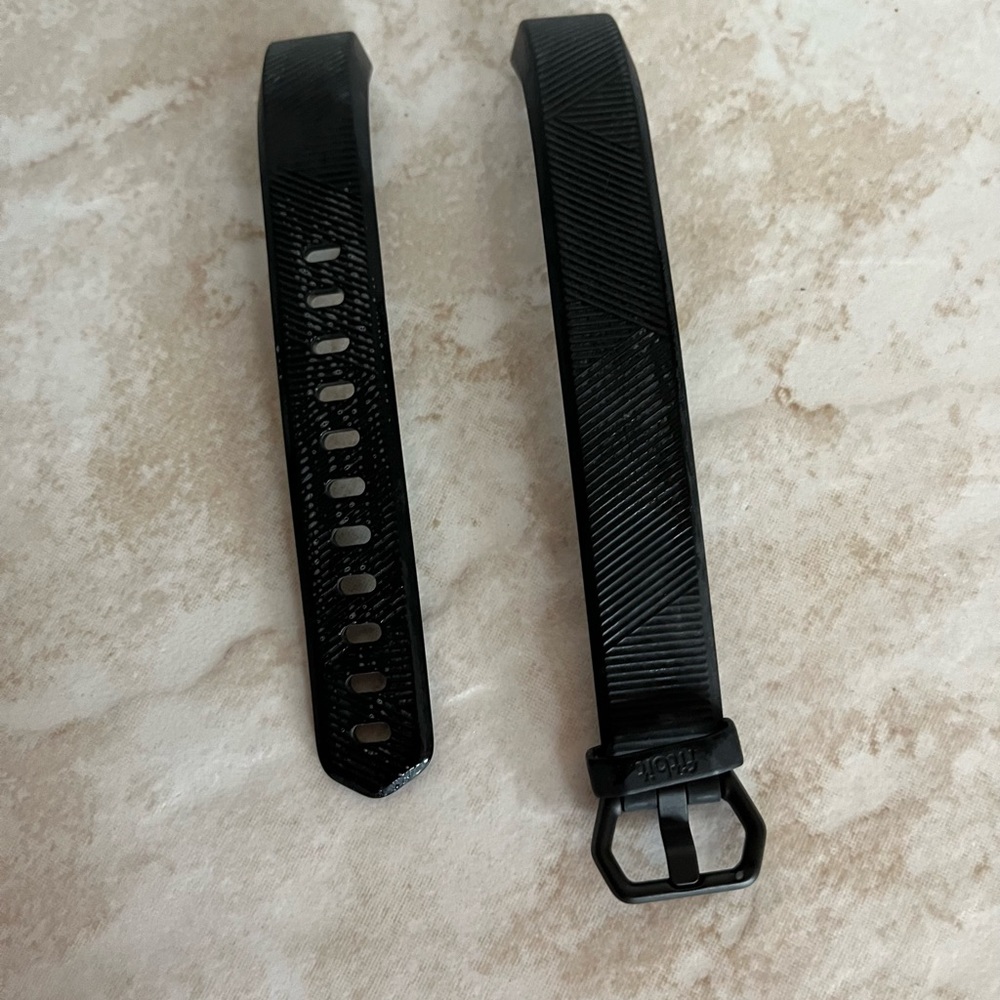 Black Adult Alta Fitbit Watchband